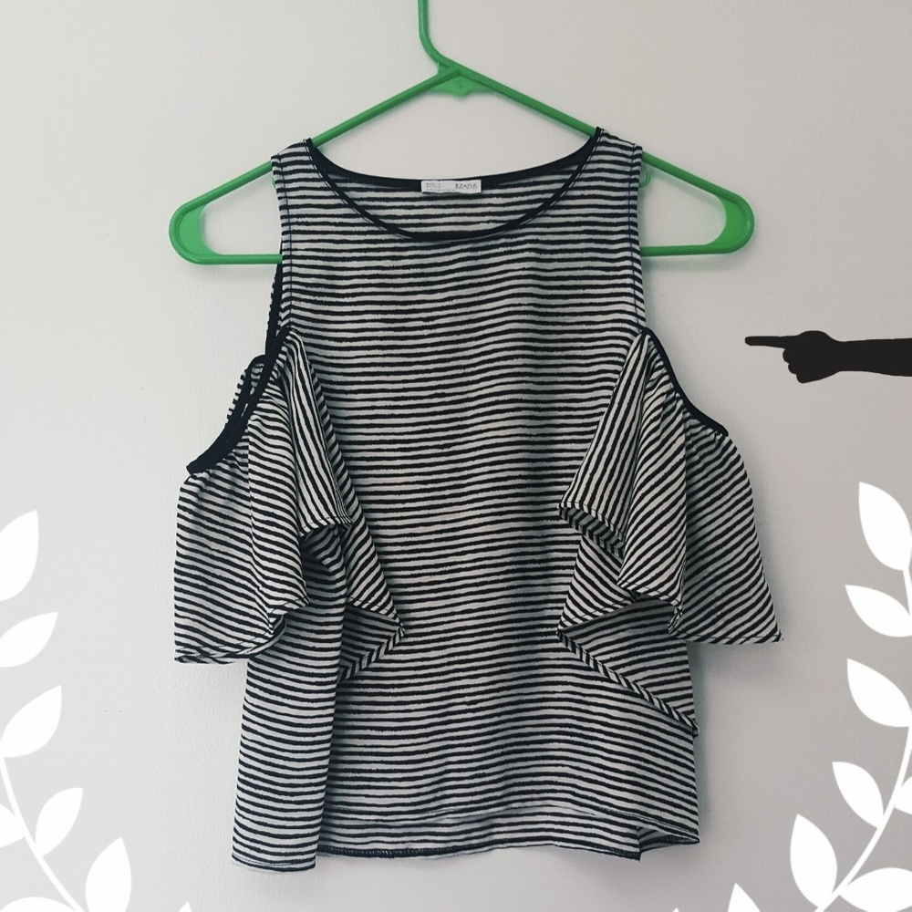 Zara Off Shoulder Blouse
